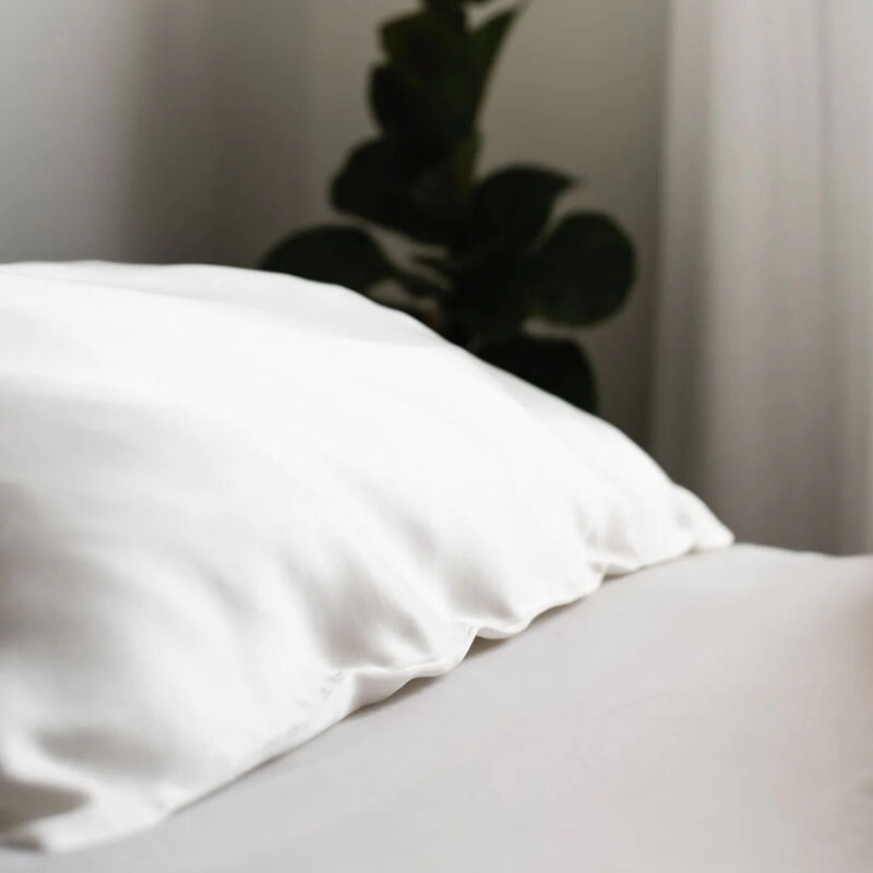 Home Lab 100% Pure Silk Pillowcase image number 11